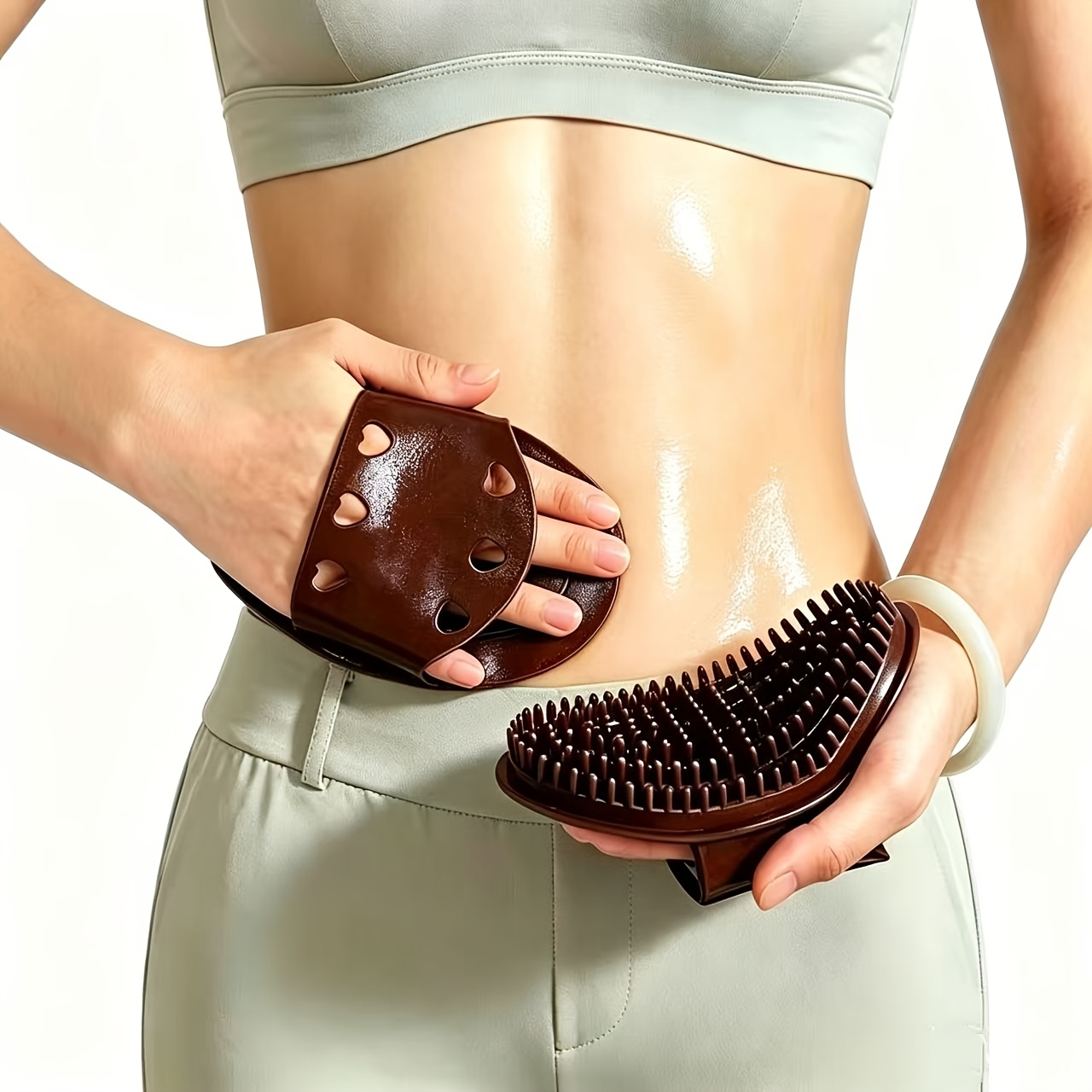 1 Set  Massage Brush Set - Mer - огляд і ціна Dry Brush Body