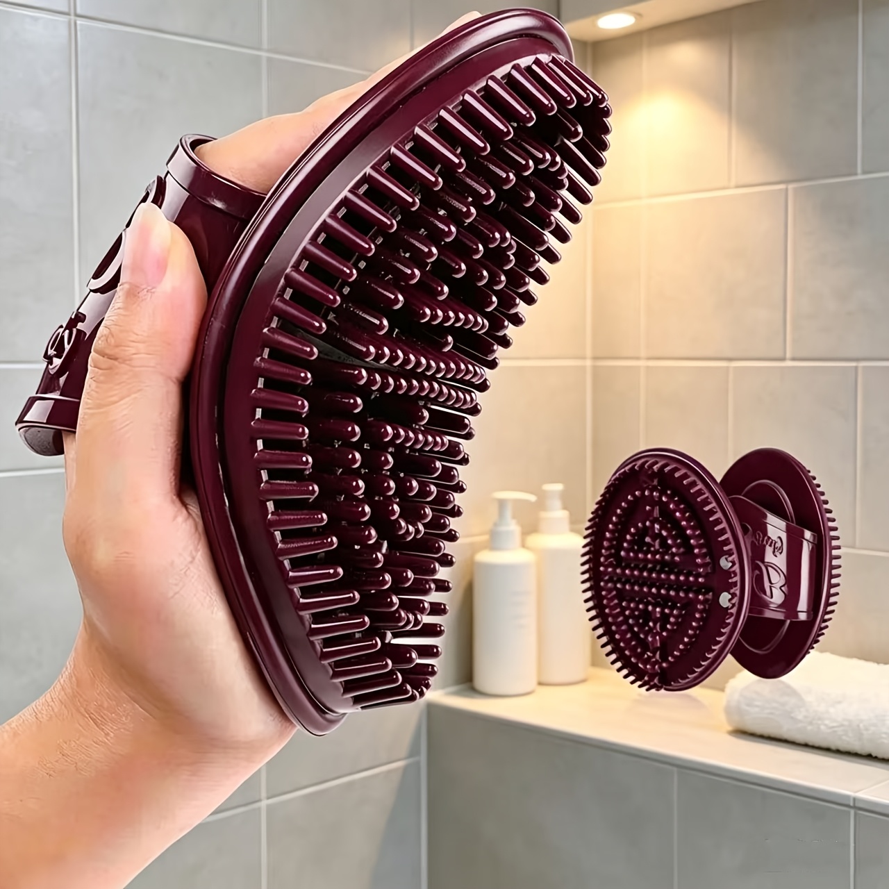 1 Set  Massage Brush Set - Mer - огляд і ціна Dry Brush Body