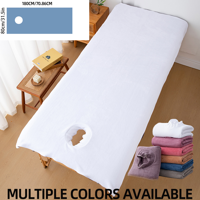 1Pc Beauty Bed Sheet with Hole - огляд і ціна Spa Wellness And Beauty