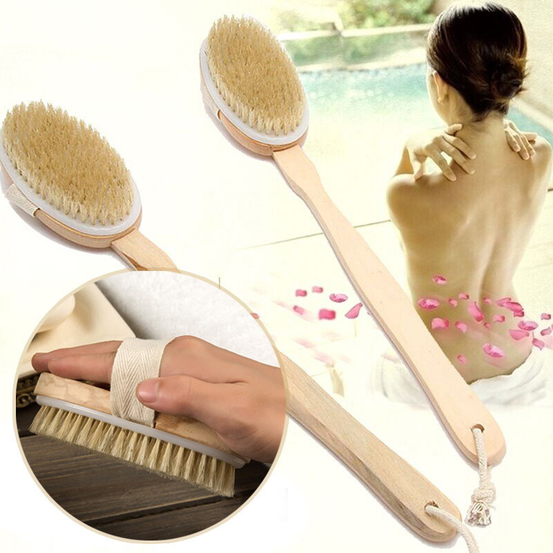 Bathroom Body Brushes Long Han - огляд і ціна Dry Brush Body