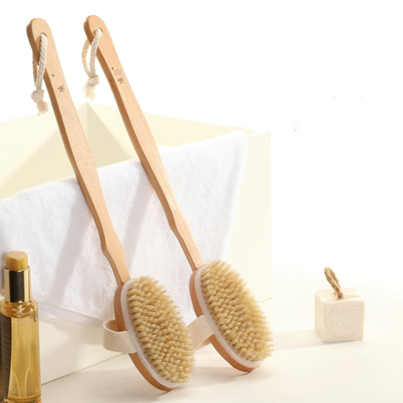 Bathroom Body Brushes Long Han - огляд і ціна Dry Brush Body