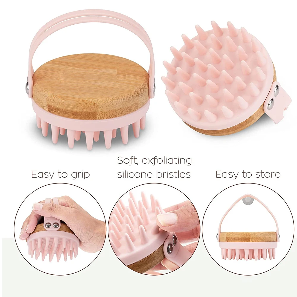New Scalp Massager Shampoo Bru - огляд і ціна Dry Brush Body