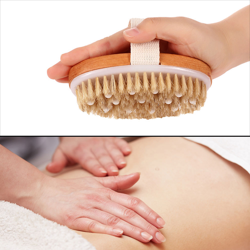 2 In 1 Dry Skin Body Brush Nat - огляд і ціна Dry Brush Body