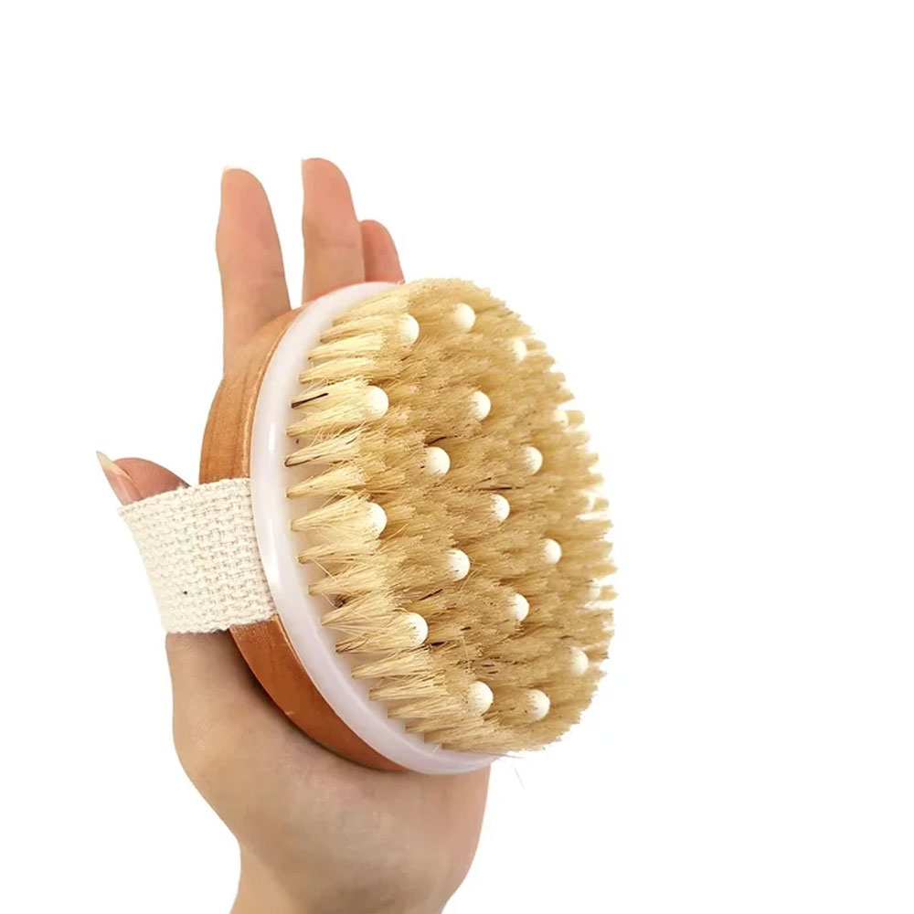 2 In 1 Dry Skin Body Brush Nat - огляд і ціна Dry Brush Body
