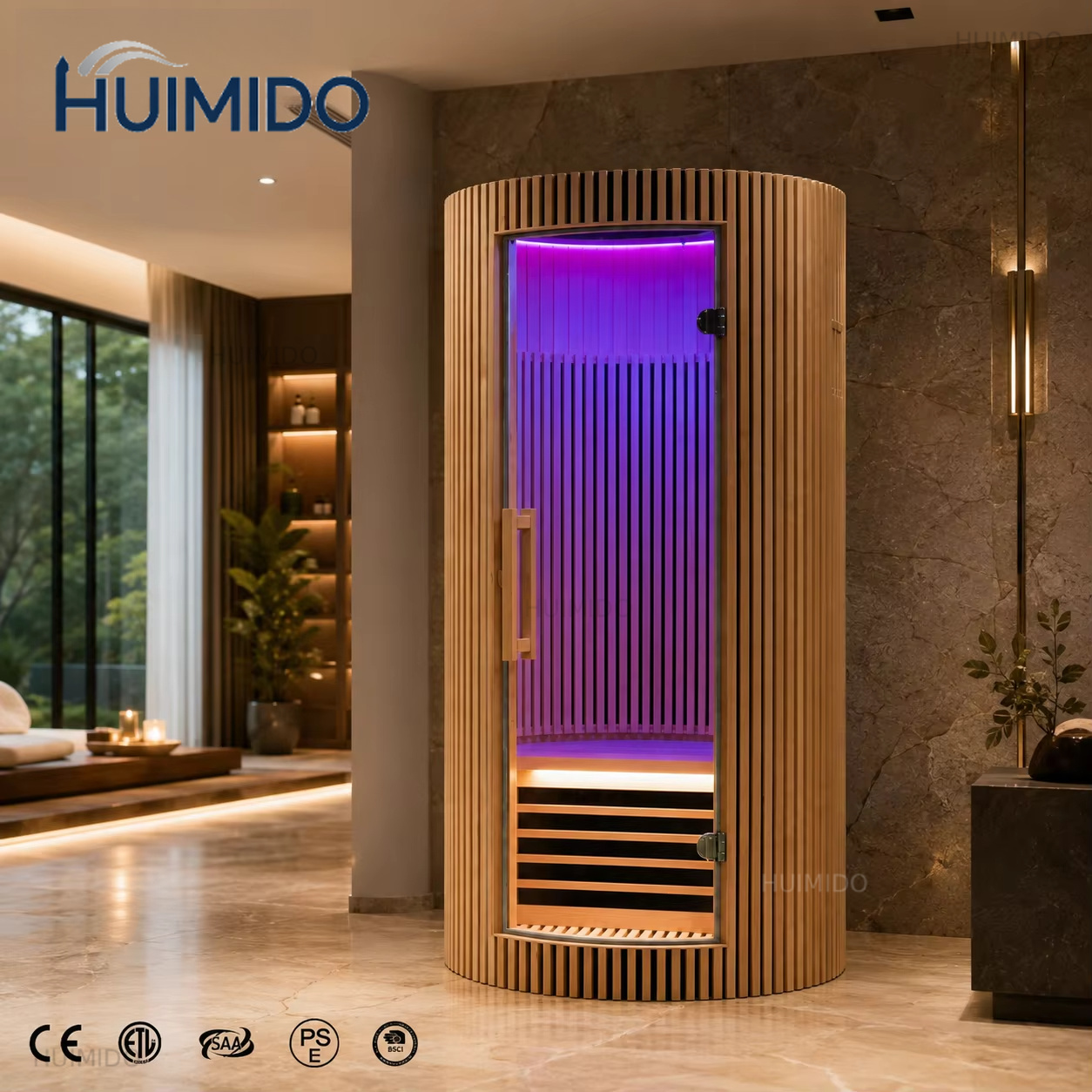 Deluxe Indoor Infrared Sauna C - огляд і ціна Villa Wellness Spa