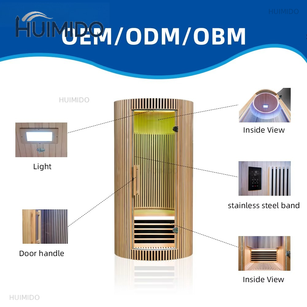 Deluxe Indoor Infrared Sauna C - огляд і ціна Villa Wellness Spa
