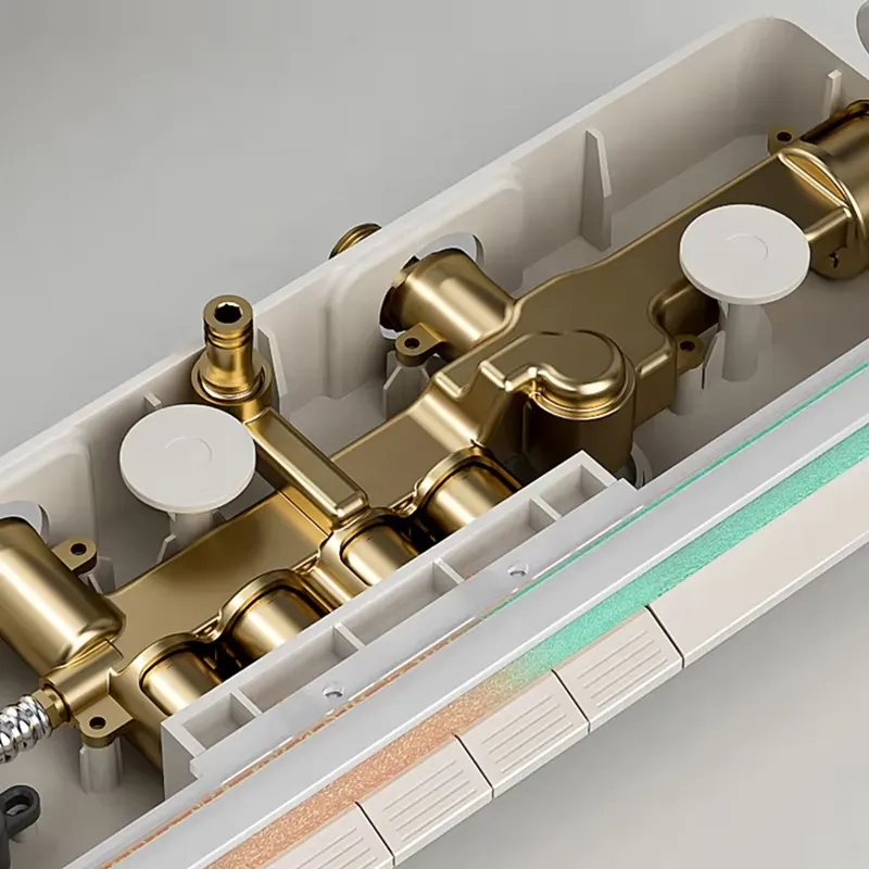 Brass Digital Waterfall Shower - огляд і ціна Spa & Wellness Earth City Москва Шелепиха