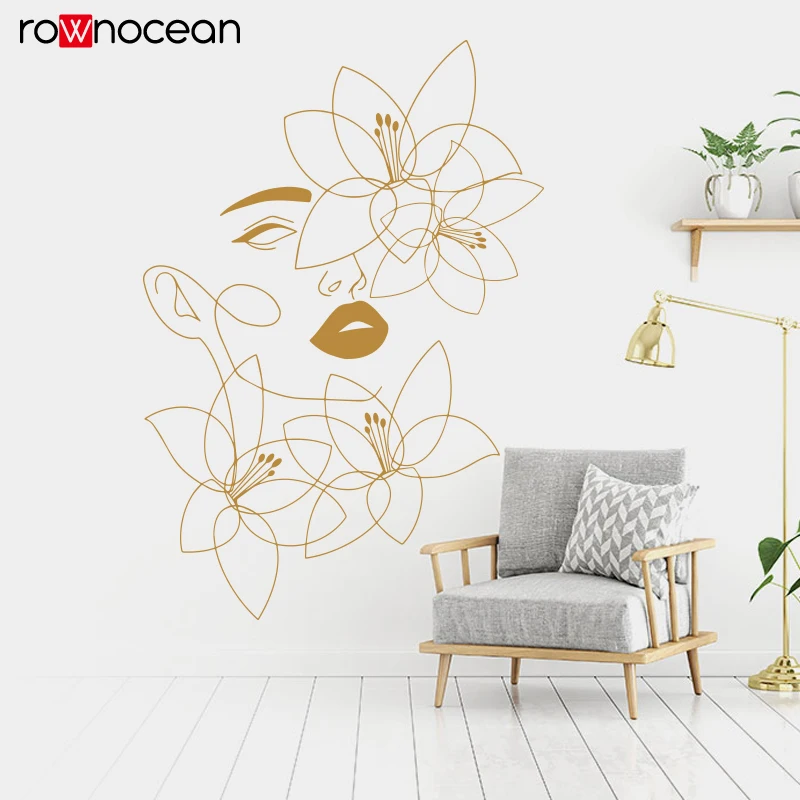 One Line Wall Decals Beauty Wa - огляд і ціна Spa Wellness And Beauty