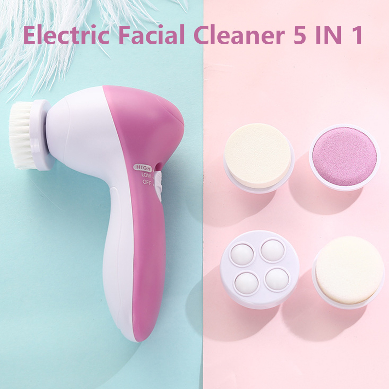 5 IN 1 Face Cleansing Brush Wa - огляд і ціна Dry Brush Body
