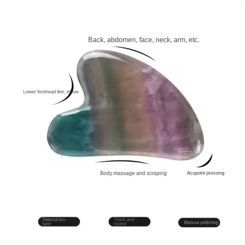 Natural Jade Massager Fluorite - огляд і ціна Spa Wellness And Beauty