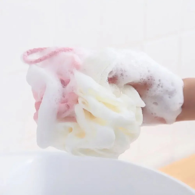 Soft Shower Mesh Foaming Spong - огляд і ціна Dry Brush Body