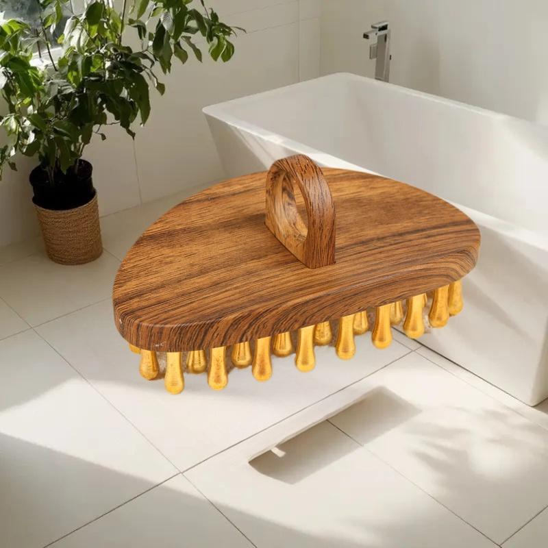 Solid Brass Dry Body Brush 39- - огляд і ціна Dry Brush Body