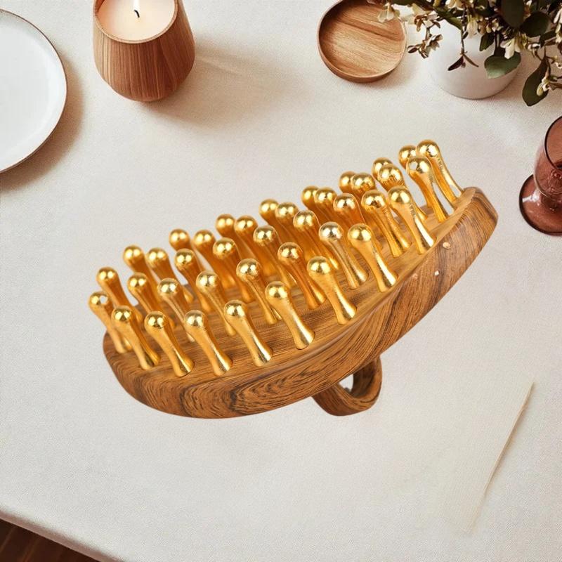 Solid Brass Dry Body Brush 39- - огляд і ціна Dry Brush Body