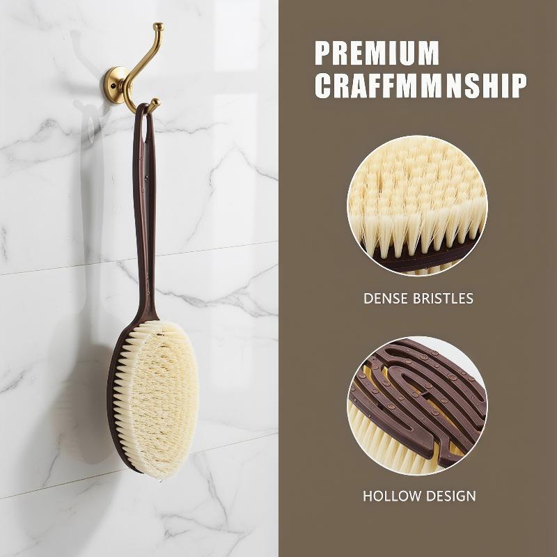 Body Massage Brush 2 In 1 Long - огляд і ціна Dry Brush Body