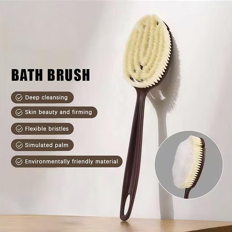 Body Massage Brush 2 In 1 Long - огляд і ціна Dry Brush Body